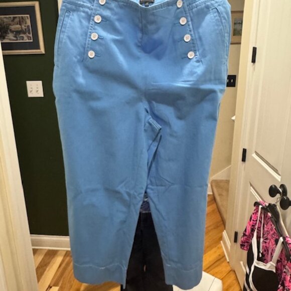 Talbots wide legged crop pants - Picture 1 of 3